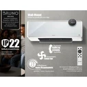 BRUNO κεραμικό αερόθερμο BRN-0258 2000W IP22 με ανεμιστήρα