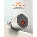 LDNIO Wall Charger Q2319 30W with USB C Cable EU UK US AU