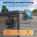 SECTEC Smart Solar Camera Dual Lens 3MP 4G PTZ IP66