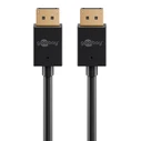 GOOBAY DisplayPort Cable 8K 120Hz 40 Gbps 2m Black
