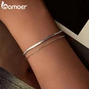BAMOER βραχιόλι ασήμι 925 ασημί BSB193