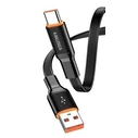 KAKUSIGA USB-C to USB Cable KSC-999 5A 480Mbps Flat 1m Black