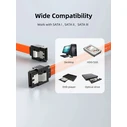 CABLETIME SATA III Cable 0.50m Orange