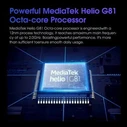 MEIZU Smartphone Mblu 22 Pro 6.79 8 256GB 5000mAh μαύρο