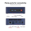 Beelink mini PC SER3 AMD 3200U 16GB 500GB M.2 Windows 11 Pro