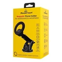 POWERTECH Βάση Smartphone Αυτοκινήτου PT-1550 Μαγνητική Μαύρη