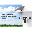 VSTARCAM Smart Solar Camera CB621SR Triple Lens 2MP WiFi SD PTZ IP66