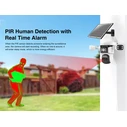 VSTARCAM Smart Solar Camera CB621SR Triple Lens 2MP WiFi SD PTZ IP66