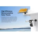VSTARCAM Smart Solar Camera CB621SR Triple Lens 2MP WiFi SD PTZ IP66