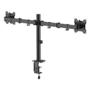 POWERTECH βάση γραφείου για 2x οθόνες PT-1552 17-32 ίντσες έως 10kg