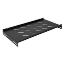 POWERTECH Σταθερό Ράφι για Rack 19 NETW 0042 Βάθος 250mm Μαύρο