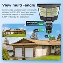 SECTEC Smart Solar Camera Floodlight Dual Lens 3MP 4G PTZ IP66