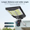 SECTEC Smart Solar Camera Floodlight Dual Lens 3MP 4G PTZ IP66
