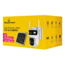 POWERTECH smart ηλιακή κάμερα PT-1547 dual lens 4MP 4G PTZ SD IP65