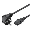 POWERTECH Power Cable CAB-P044 3x 1.00mm² 1.5m Black