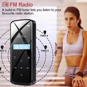 RUIZU MP3 player D50 με οθόνη 18 16GB Bluetooth ελληνικό μενού μαύρο