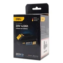 DELI μπαταρία λιθίου για εργαλεία μπαταρίας DL-DC20A4 20V 4Ah
