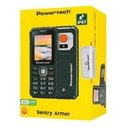 POWERTECH κινητό τηλέφωνο Sentry Armor dual SIM πλήκτρο SOS 4G IP67 χακί