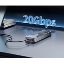 ORICO M.2 NVME SSD Enclosure CNM2-G20 20Gbps Grey