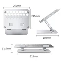 ORICO Laptop Tablet Stand LST02 Foldable Silver