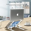 ORICO Laptop Stand Foldable Plastic White