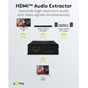 GOOBAY HDMI audio extractor 79138