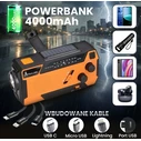 Extralink Ραδιόφωνο Έκτακτης Ανάγκης SR-4000 με Ηλιακή Φόρτιση, Μανιβέλα, Powerbank 4000mAh και Φακό SOS