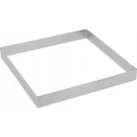 De Buyer Perforated Stainless Steel Square Tart Form 17.5 x 17.5 x 2 cm (3099.23)