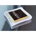 De Buyer Perforated Stainless Steel Square Tart Form 17.5 x 17.5 x 2 cm (3099.23)