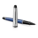 WATERMAN Expert DeLuxe Rollerball Pen – Blue Lacquer with Palladium Trim