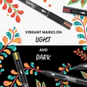 Sharpie Kreativmarker Round Tip Acrylic Markers 5-pack (purple / blue / light green)