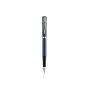 WATERMAN Impression Fountain Pen — Blue Lacquer (CT), Fine Nib (F), Gift Box