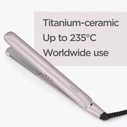 Babyliss ST516E Πρέσα Μαλλιών Mauve Lustre — Ιονική Κεραμική Πρέσα (235°C)