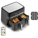 Tefal Dual Easy Fry & Grill EY905B 8,3 L - Φριτέζα Αέρος & Γκριλ Διπλή
