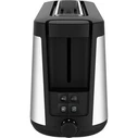 Φρυγανιέρα Tefal TL4308 1000W Μαύρη / Inox με Σχάρα για Ψωμάκια
