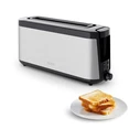 Φρυγανιέρα Tefal TL4308 1000W Μαύρη / Inox με Σχάρα για Ψωμάκια