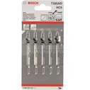Bosch T101AO Λάμες Clean for Wood για Ξύλο 83 mm 5τμχ
