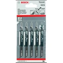 Bosch T111C Basic for Wood Jigsaw Blades 100 mm - Pack of 5