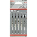 Bosch T101BR Λάμες Clean for Wood για Ξύλο 100mm, 5 τεμάχια