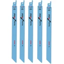 Bosch S1122BF Jigsaw Blades Flexible for Metal 225 mm, 5 pcs