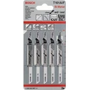 Bosch T101AIF Clean for Hard Wood - Jigsaw Blades (T-Shank) 100mm, 5 pcs