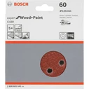 Bosch Πέλμα Τριβής C 430 D125MM Wood Grit 60 5 τεμ.