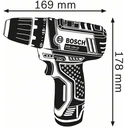 Bosch GSR 12V-15 Professional Drill/Driver