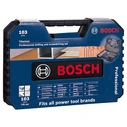 Bosch Σετ 103 Τρυπάνια HSS Τιτανίου με Εξάγωνο Στέλεχος για Μέταλλο - 2608594070