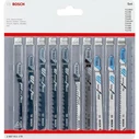 Bosch 2607011170 Λάμες για Μέταλλο και Ξύλο 10τμχ