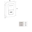 Hager Witty One Wall-mounted Three-phase Charging Station 7 kW Type 2 (XVR111S)