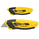 Stanley Safety Folding/Utility Knife with Plastic Body STHT10432-0