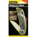 Stanley Quikslide II Folding Pocket Knife 3" (75 mm) Gray
