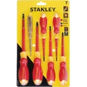 Stanley Σετ 7 Κατσαβίδια Ηλεκτρολόγου VDE 1000V (STHT60031-0)