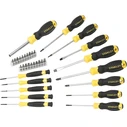 Stanley 34-Piece Screwdriver Set with 34 Interchangeable Bits STHT0-62141